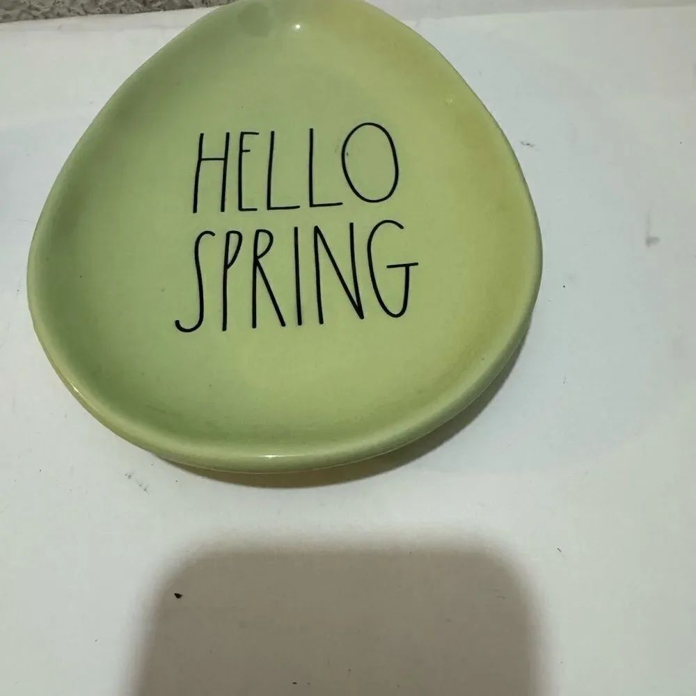 Rae Dunn Hello Spring Tray Candy Dish - Picture 3 of 7